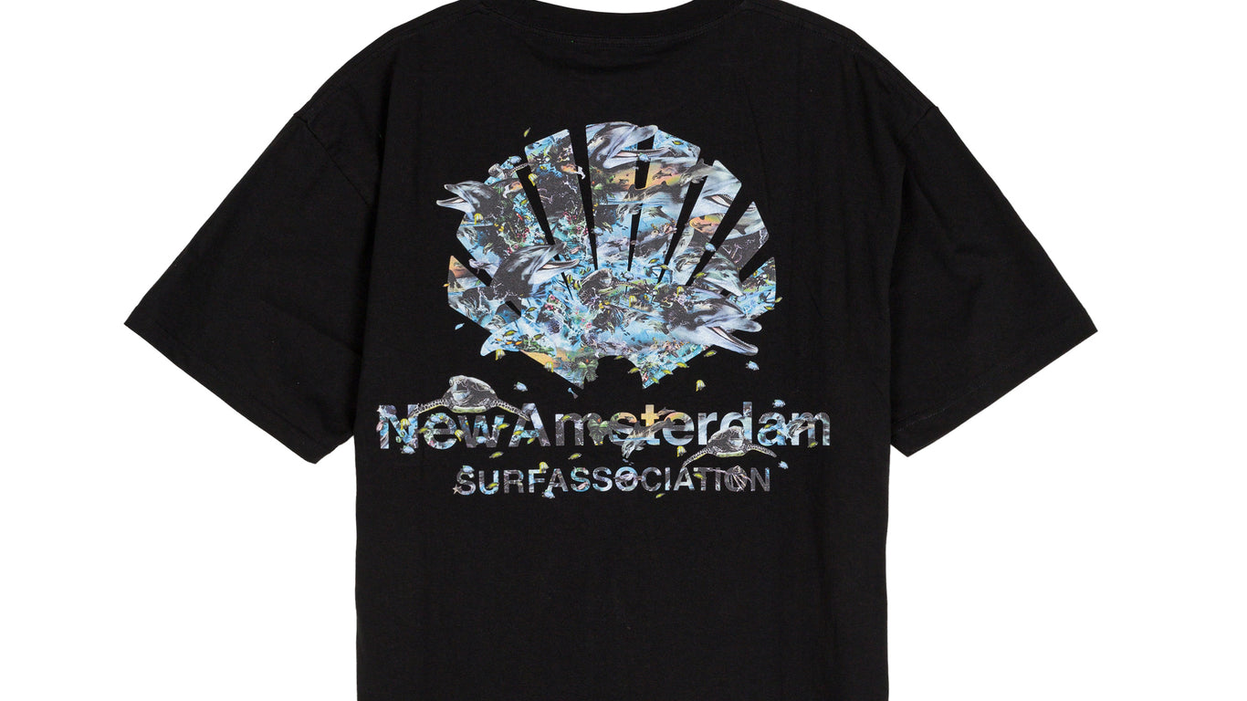 New Amsterdam Surf Association Dolphin Tee | Apparel » Buy online now!