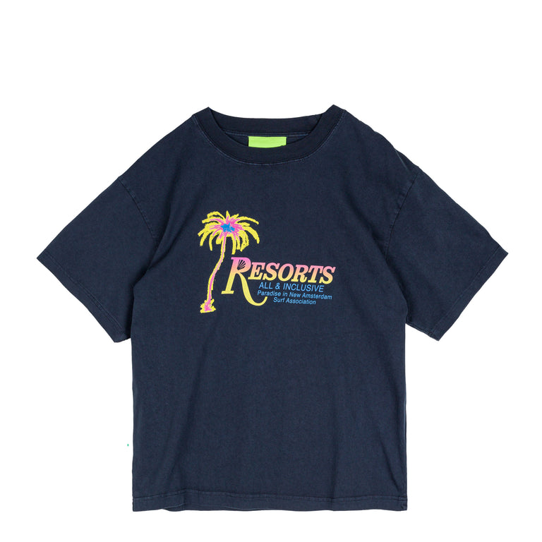 New Amsterdam Surf Association Resorts Tee - M / Navy Blazer

