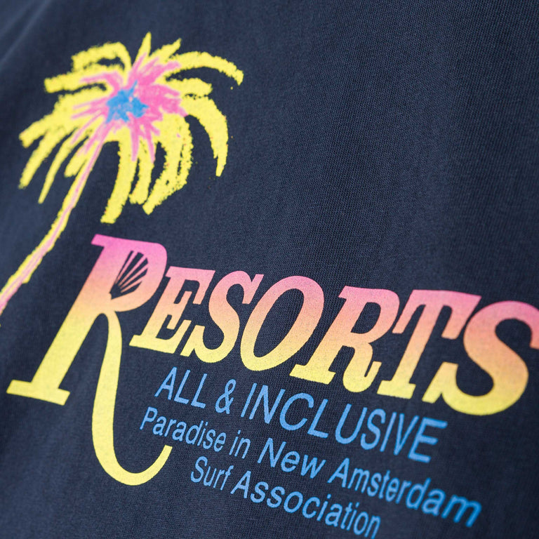 New Amsterdam Surf Association Resorts Tee - M / Navy Blazer - 4