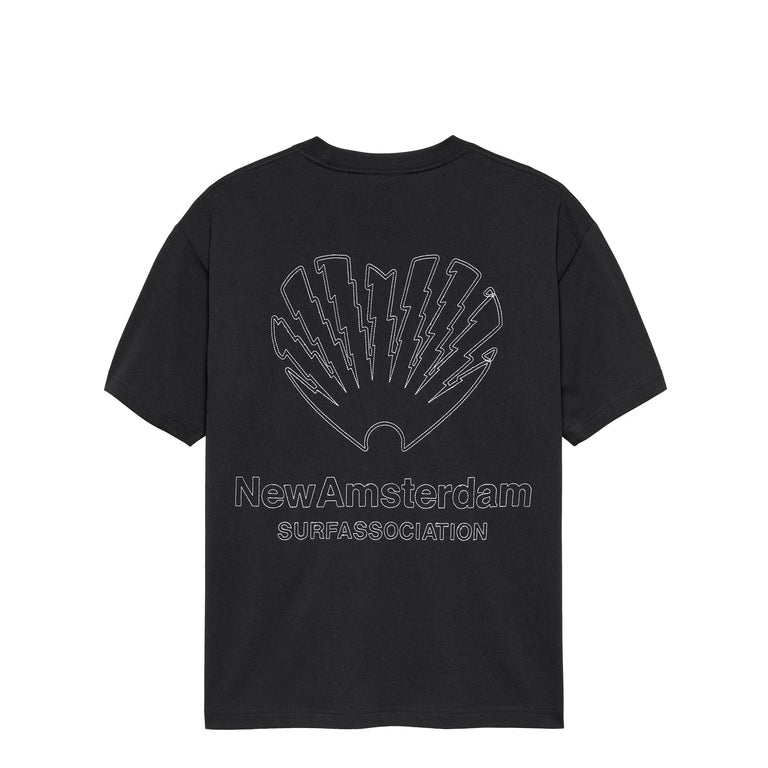 New Amsterdam Surf Association CPR Tee - S / Black - 1