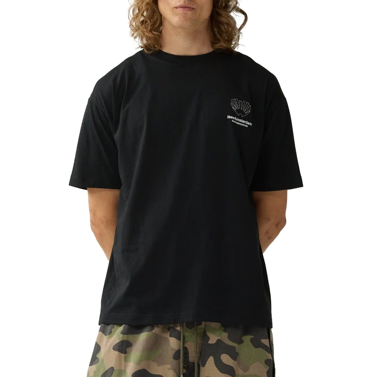 New Amsterdam Surf Association CPR Tee - S / Black - 3