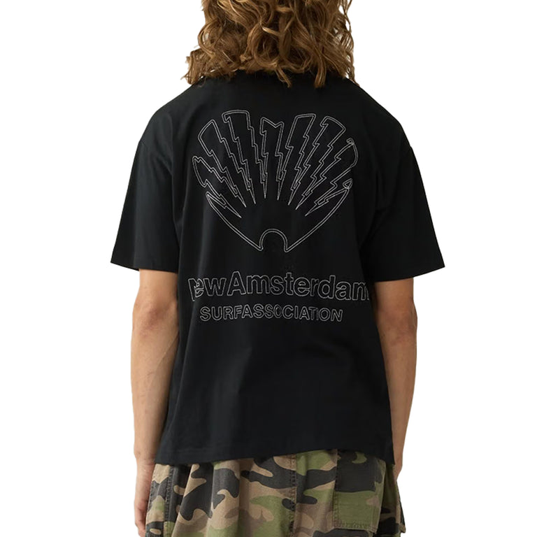 New Amsterdam Surf Association CPR Tee - S / Black - 4