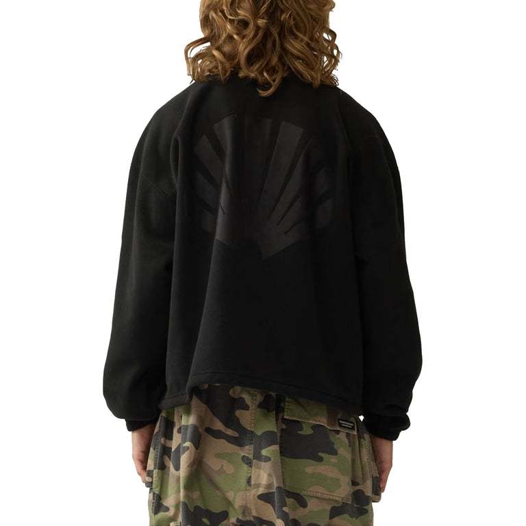 New Amsterdam Surf Association Fleece Crewneck - L / Black - 4