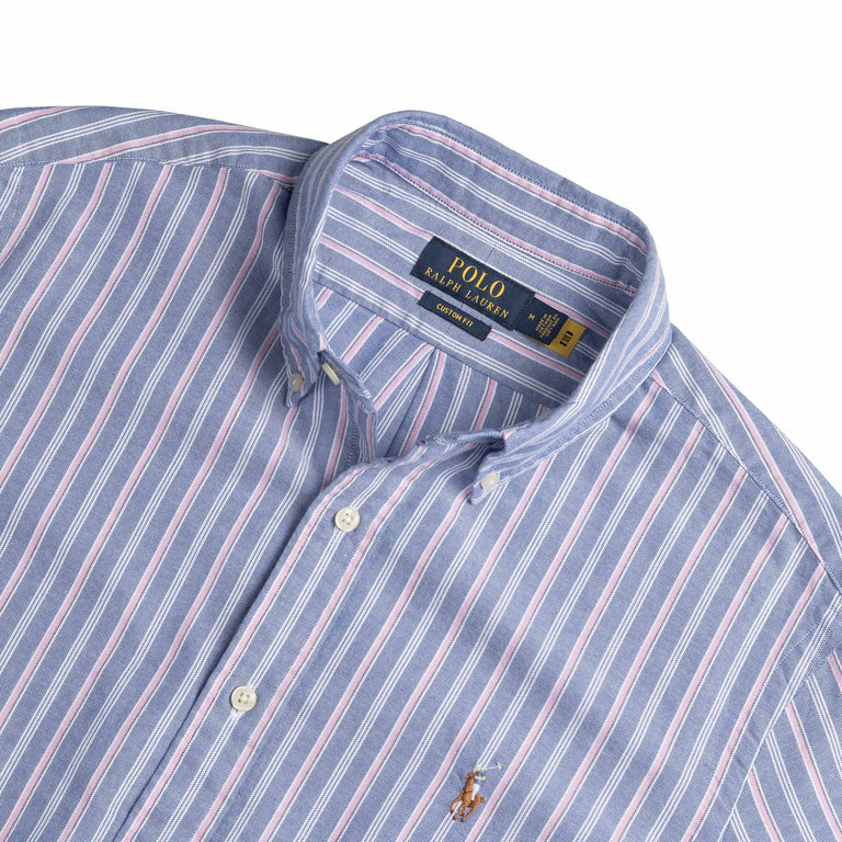 Polo Ralph Lauren Custom Fit Striped Oxford Shirt