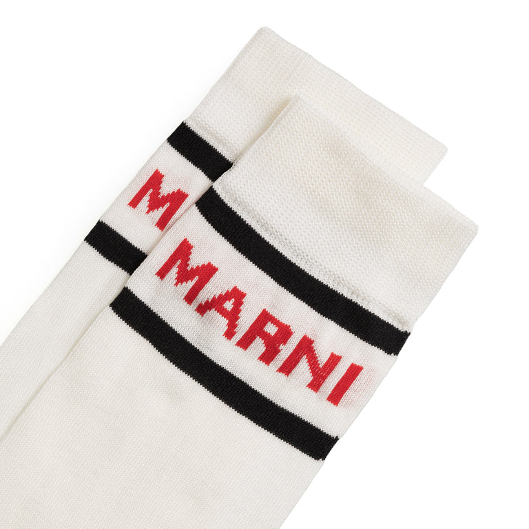 Marni Socks Techno Logo