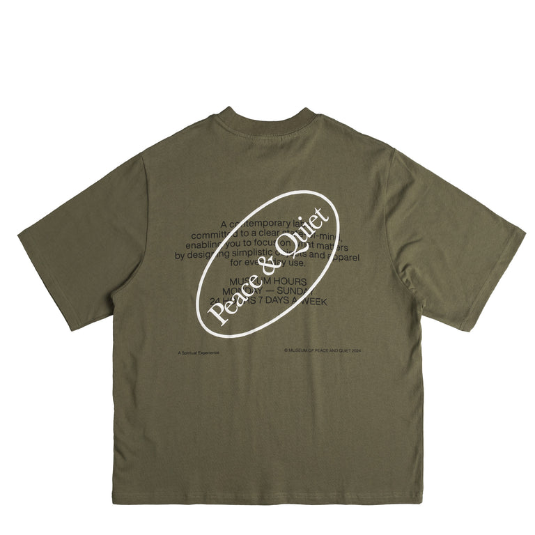 Museum of Peace & Quiet Museum Hours T-Shirt