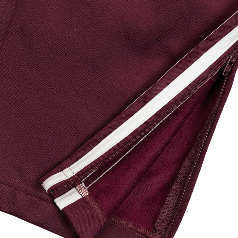 Adidas Firebird Trackpants - XS / Maroon / Off White - 5