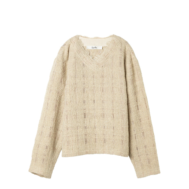 Sefr Desi Sweater - XL / Rope Check
