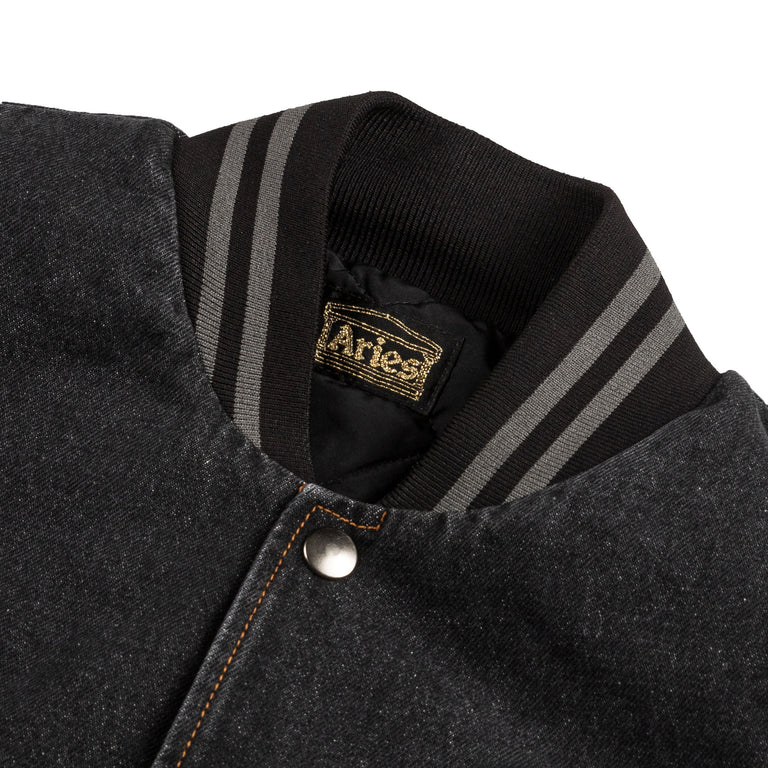 Aries Varsity Denim Jacket