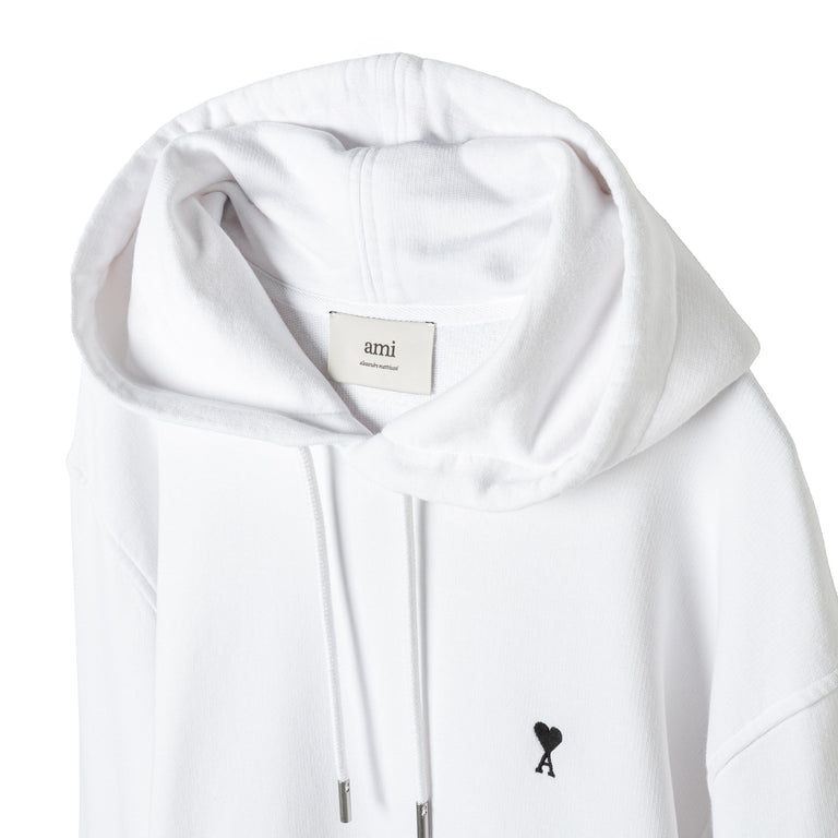 AMI Paris Ami De Coeur Hoodie - XXL / White - 2
