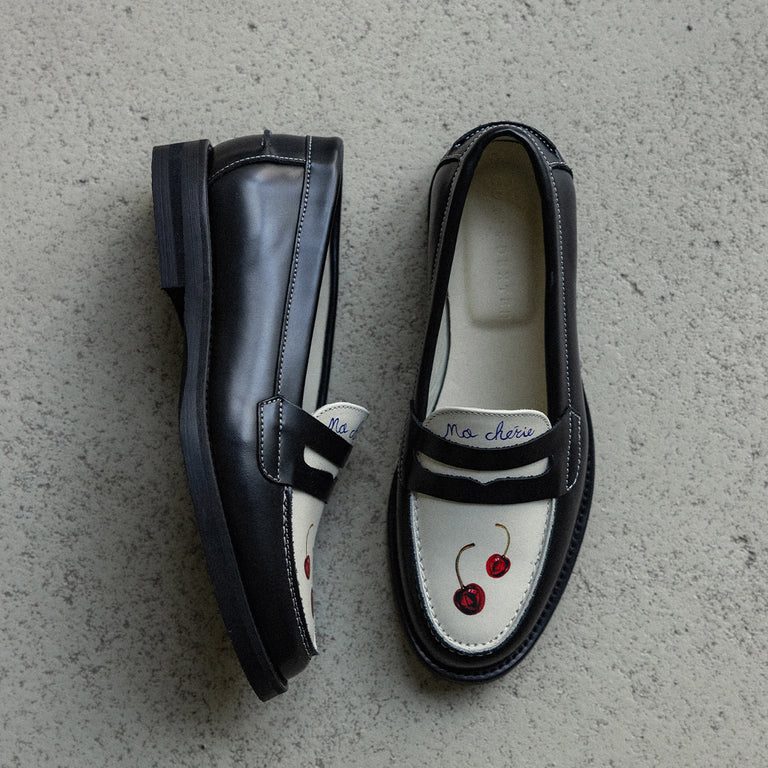 Duke + Dexter Wilde Penny Loafer W onfeet