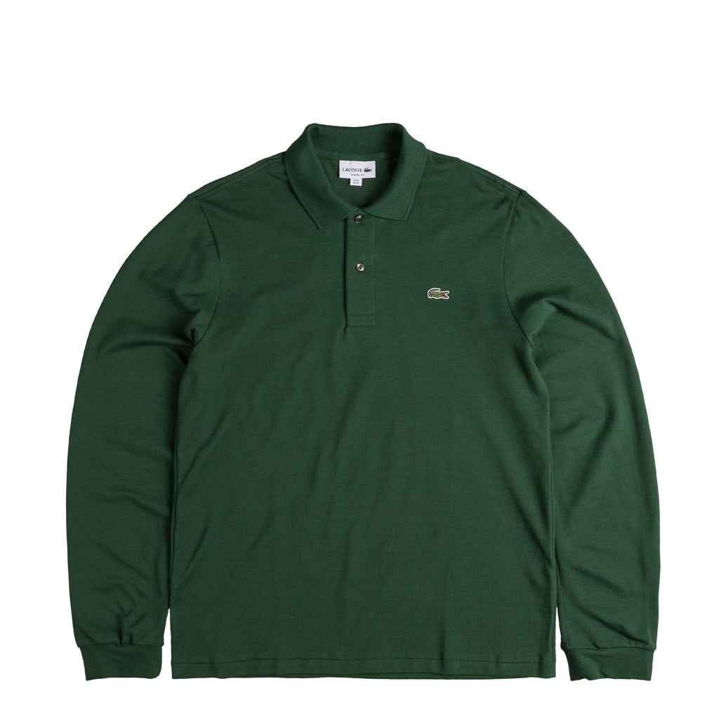 Lacoste green long sleeve polo online