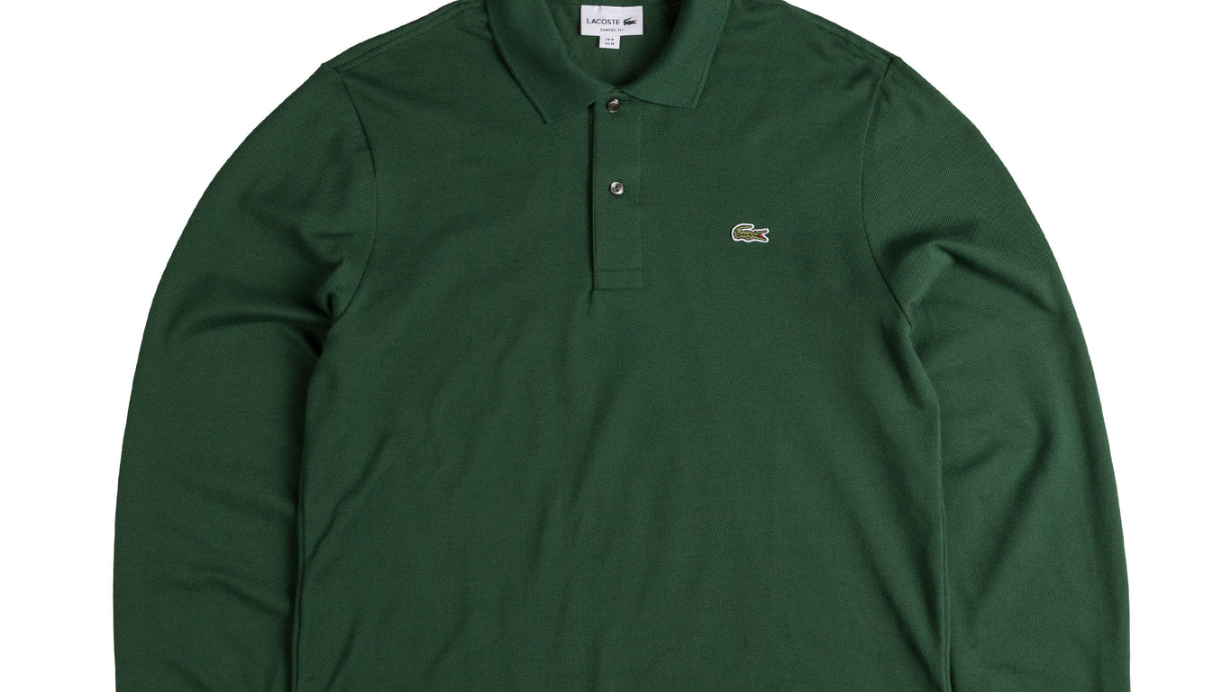 Lacoste Long Sleeve Cotton Polo Shirt | Apparel » Buy online