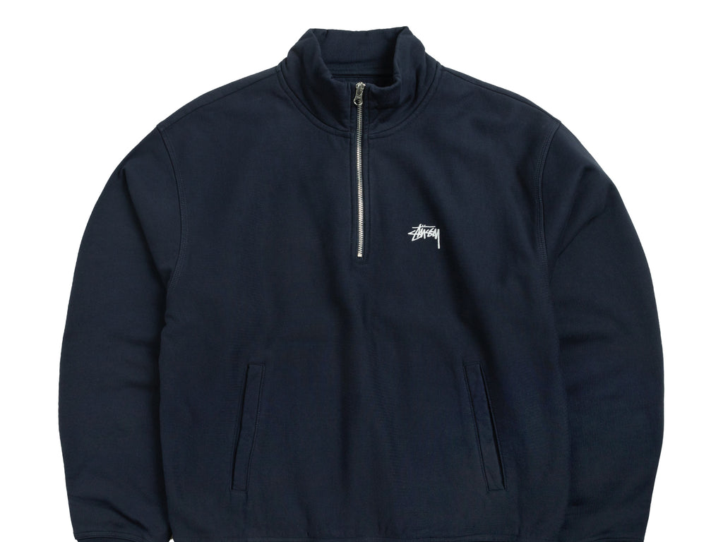 Stussy stock fleece mock cheap