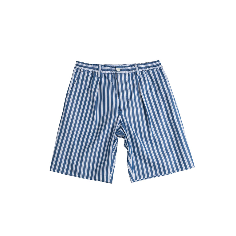 Marni Striped Organic Poplin Bowling Shorts