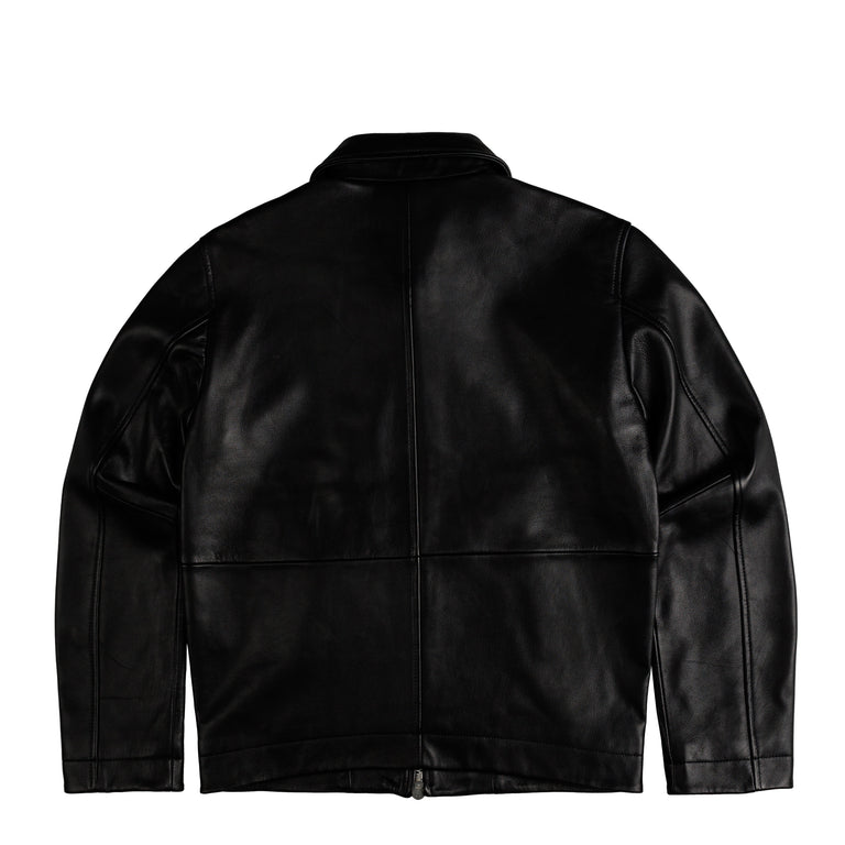 Sunflower Short Leather Jacket
