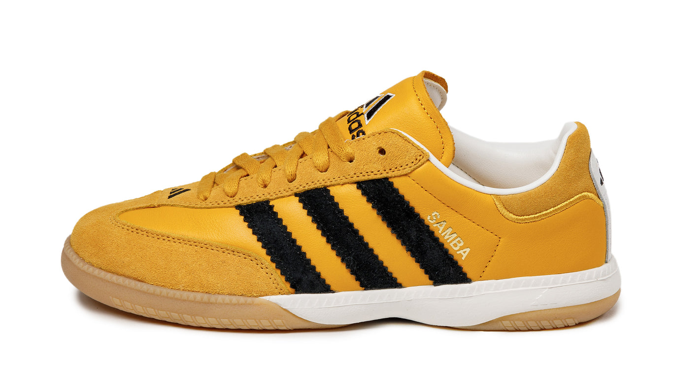 Adidas samba yellow black discount