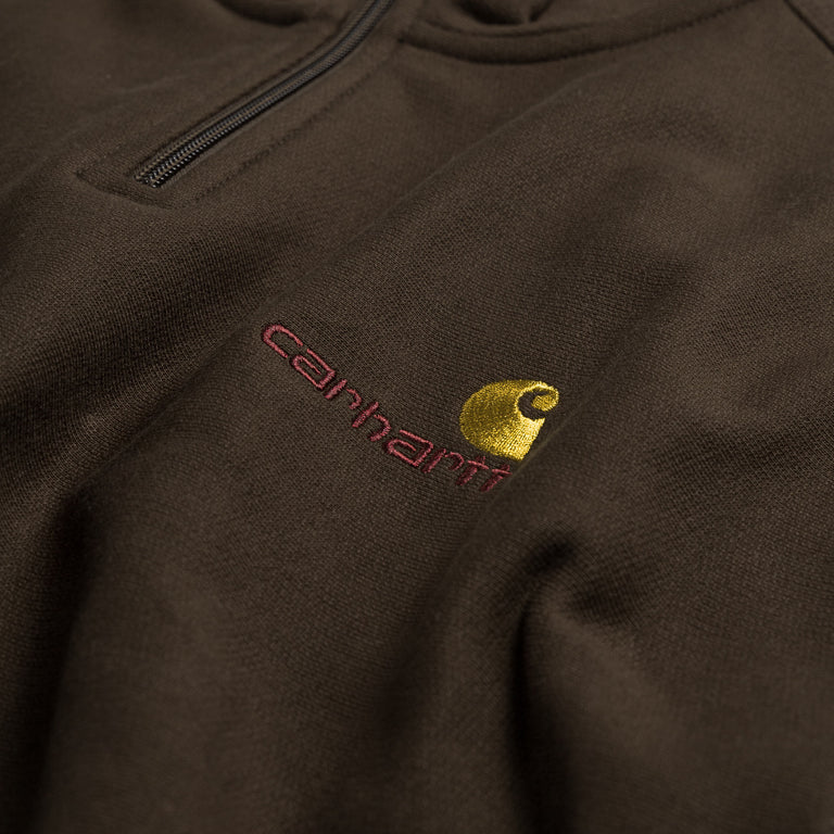 Carhartt WIP Half Zip American Script Sweat