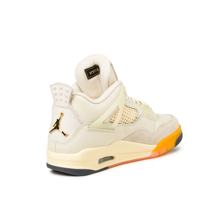 Nike Wmns Air Jordan 4 Retro *Birds of Paradise* - 38 / Coconut Milk / Metallic Gold - 3