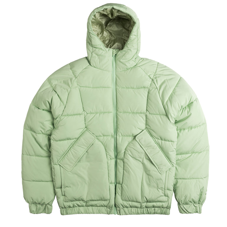 Bright green down clearance jacket