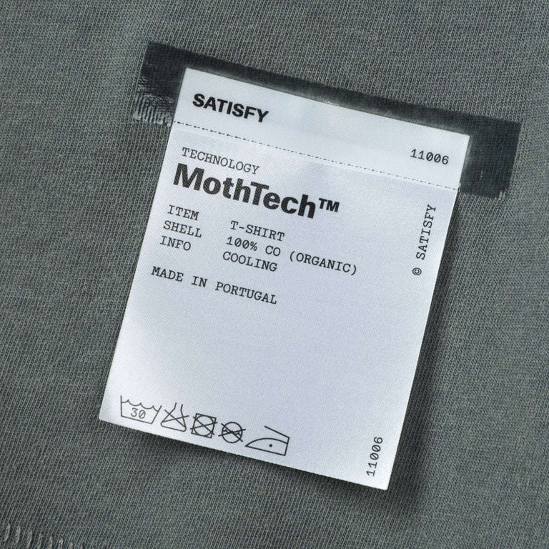Satisfy MothTech T-Shirt - S / Faded Black - 5