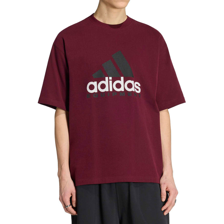 Adidas	Equipment Logo Tee - XXL / Maroon - 2