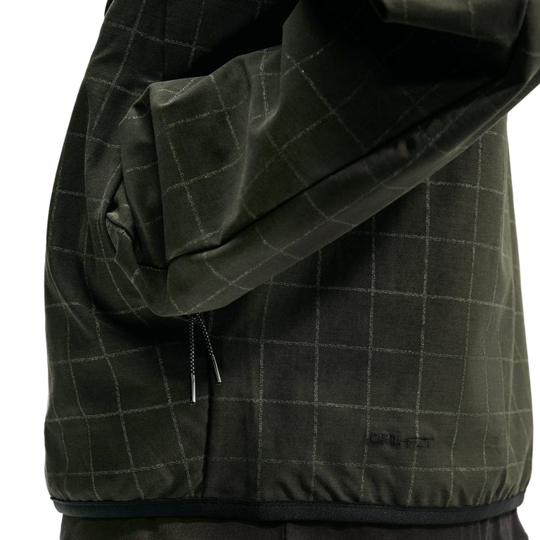 Nike	Tech Loose Dri-FIT Shori Knit Full-Zip All-Over-Print Jacket - XXL / Sequoia / Cargo Khaki / Black - 5
