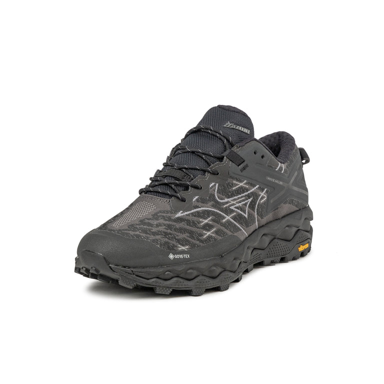 Mizuno Wave Mujin LS GTX - 46.5 / Black / Quiet Shade / Black Sand - 2
