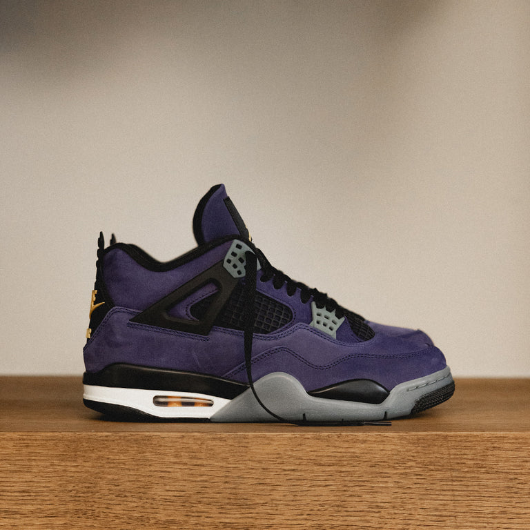 Nike Air Jordan 4 Retro *Imperial Purple* onfeet