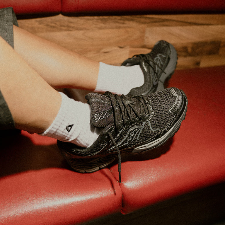 Saucony Pro Grid Ride 1 onfeet