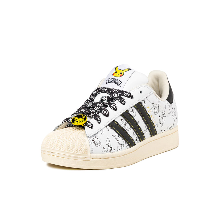 Adidas x Pokémon Superstar II *Pikachu* - 36 / Footwear White / Core Black / Gold Metallic - 6