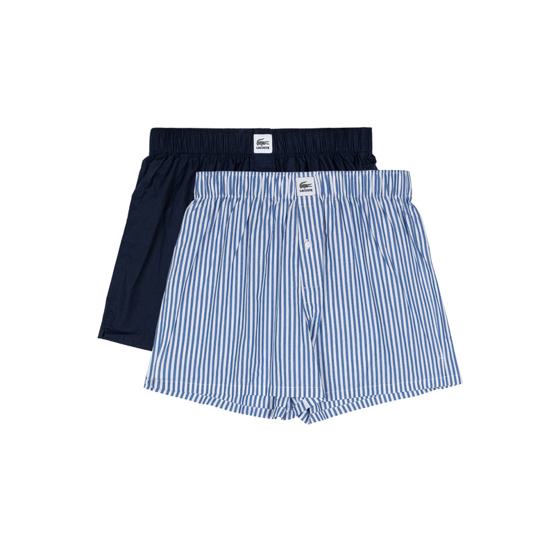 Lacoste 2-Pack Woven Boxers - XL / Multi
