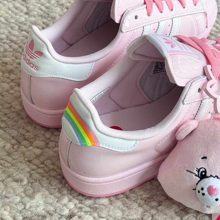 Adidas x Care Bears Superstar II W onfeet