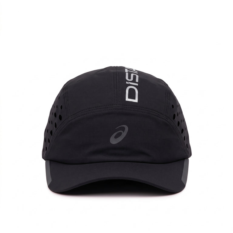 Asics x Distance Performance Running Cap - S/M / Performance Black
