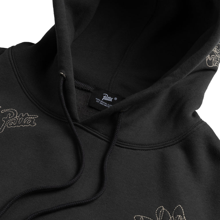 Patta Sunflower Hooded Sweater – buy now at Asphaltgold Online Store!