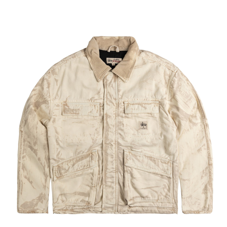 Stussy Distressed Canvas Shop Jacket