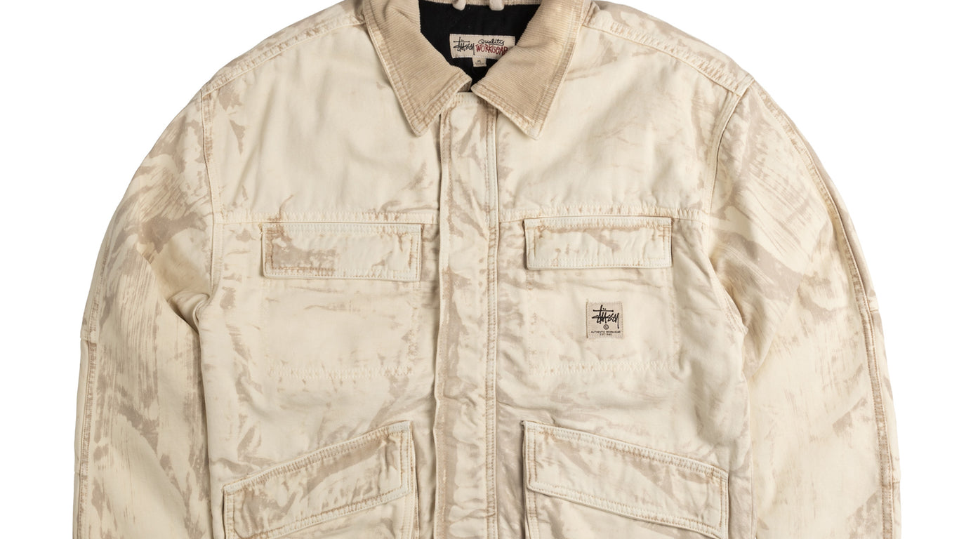 White canvas jacket outlet