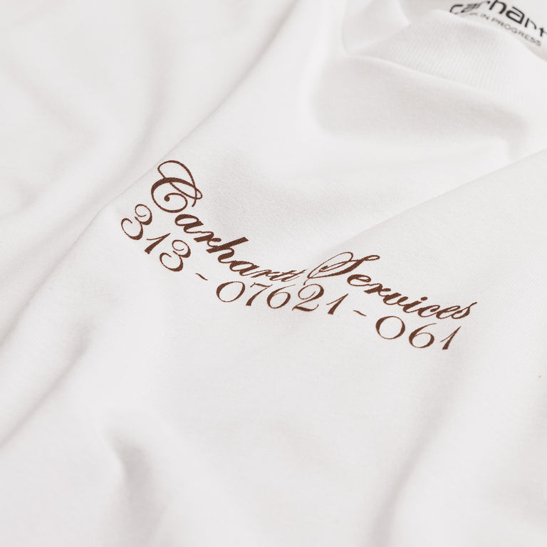 Carhartt WIP L/S Safety Pin T-Shirt