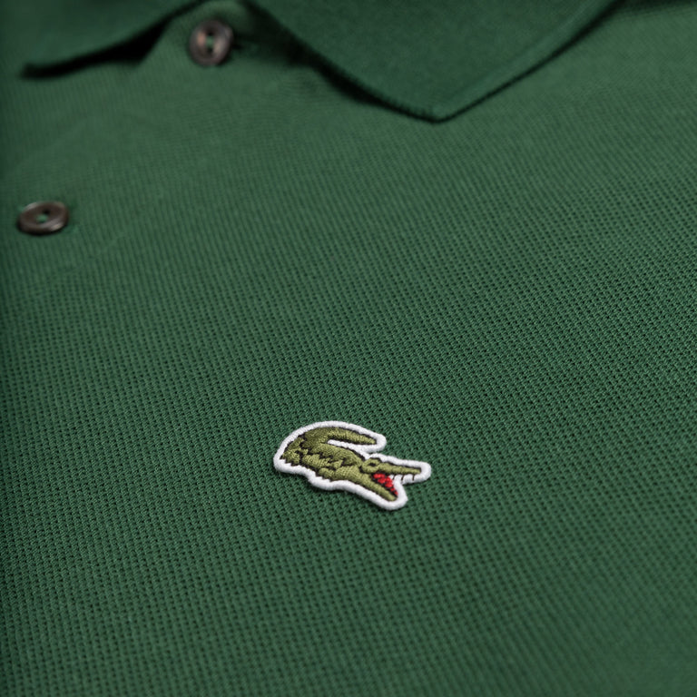 Lacoste Long Sleeve Cotton Polo Shirt