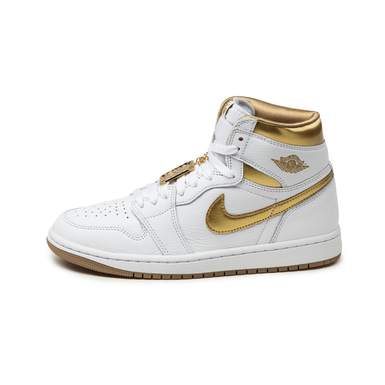 Nike Wmns Air Jordan 1 Retro High OG *White and Gold*