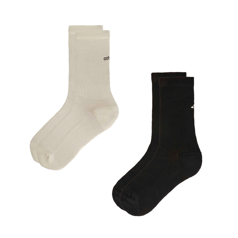 Adidas	x Arte Antwerp Socks 2-Pack - XL / Black / Off White - 1