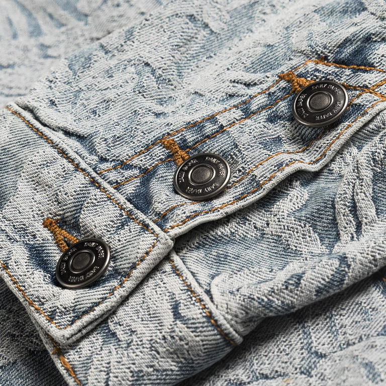 Daily Paper Settle Macrame Denim Jacket