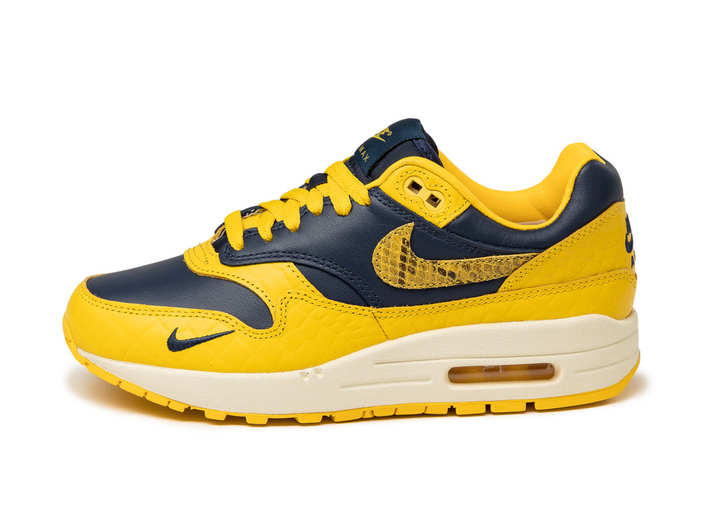 Nike air max 1 yellow black Clearance