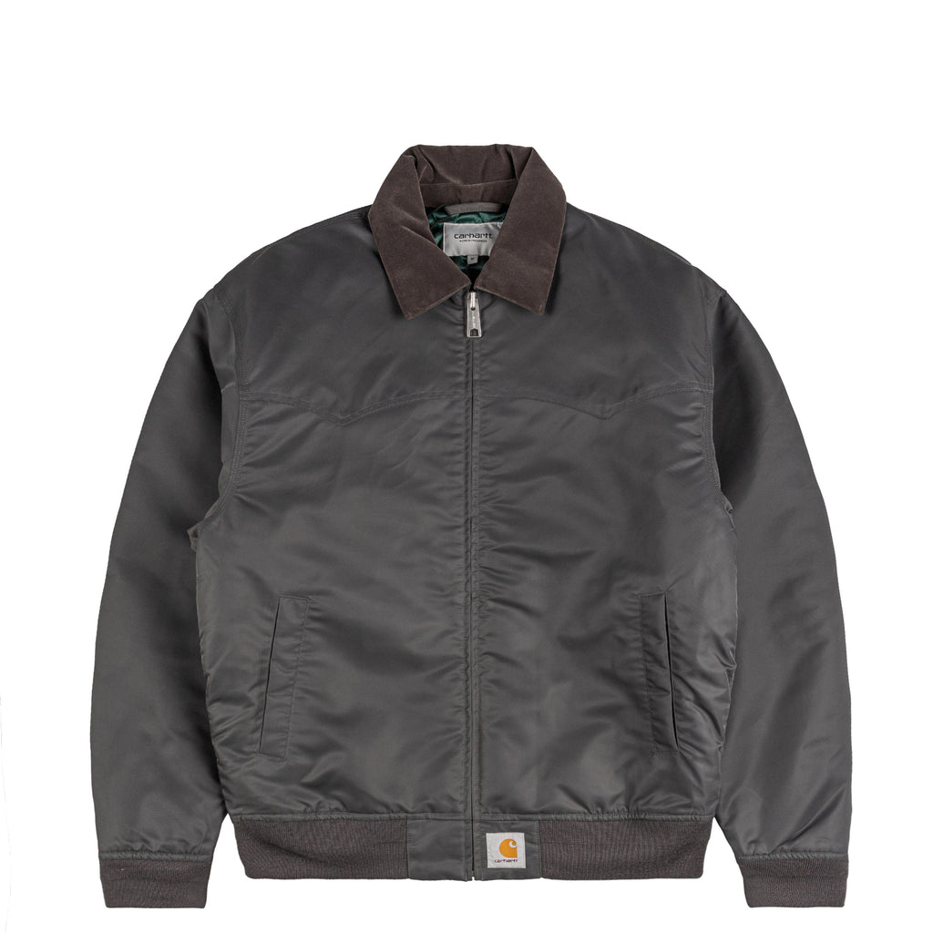 ★Carhartt Santa Fe Jacket M寸★USA J13 BLK Carhartt J13BLK Duck Santa Fe Quilt Flannel Lined Black Jacket