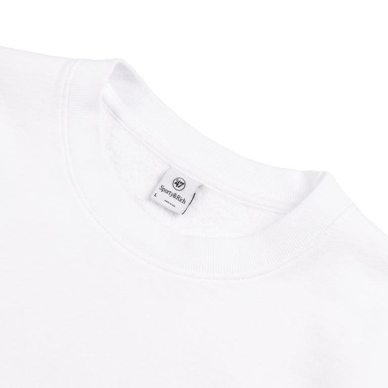 Sporty & Rich Dodgers Serif Crewneck