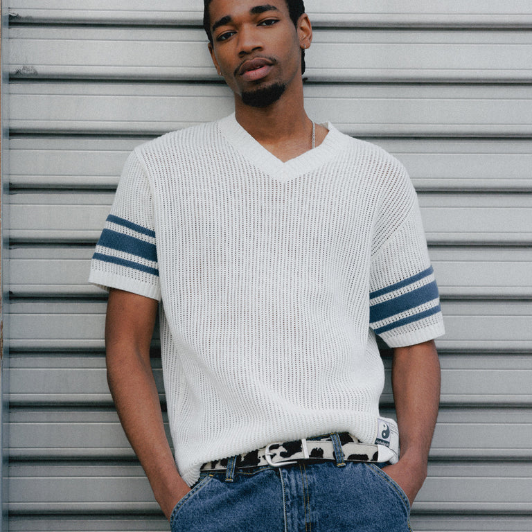 Asphaltgold Together Forever - Knit T-Shirt onfeet