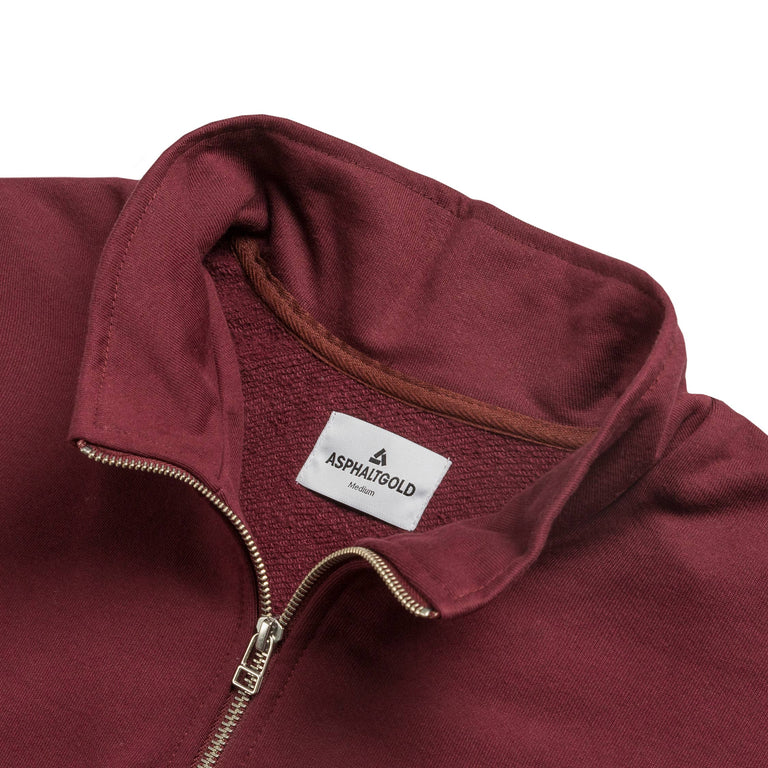 Asphaltgold Essential Half Zip Sweater