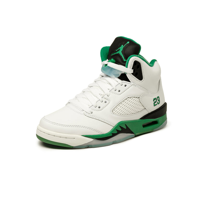 Nike Wmns Air Jordan 5 Retro *Lucky Green* onfeet
