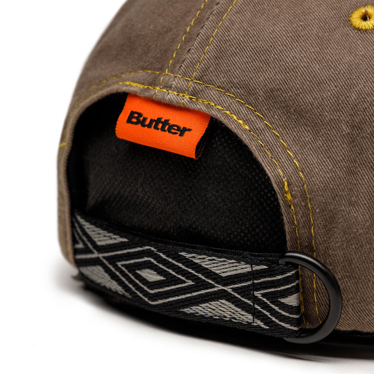Butter Goods Rounded Logo 6 Panel Cap