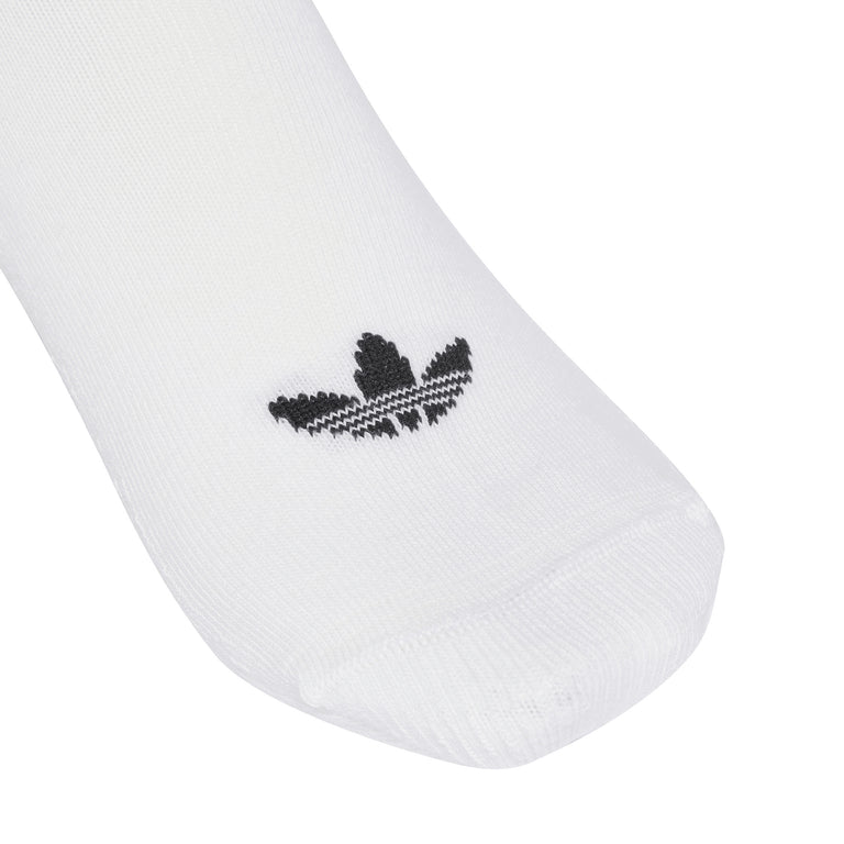 Adidas	Quarter 3 Back Stripes Socks 3 Pairs - XL / White / White / White - 3